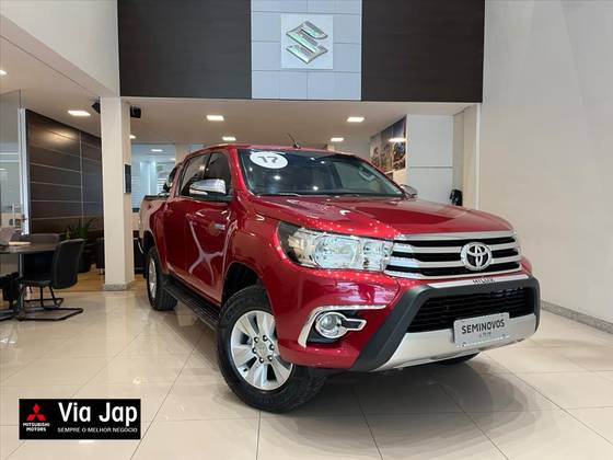 TOYOTA HILUX 2.8 SRV 4X4 CD 16V DIESEL 4P AUTOMÁTICO TOYOTA HILUX 2.8 SRV 4X4 CD 16V DIESEL 4P AUTOMÁTICO